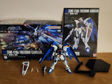 Bandai HGCE 1/144 Freedom Gundam Model Complete with Display Stand - Pre-built Model