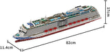 Modubrix Mocs Building Blocks Royal Princess Cruises Bricks Toys Kits 4595 Parts Model