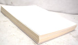 11" x 14" Double Sided White Backing Board B222 for Photo Art Projects 25 Pack Model