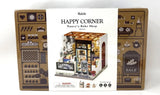 Hands Craft Happy Corner Nancy's Bake Shop DIY Miniature Dollhouse Kit DG143 Model