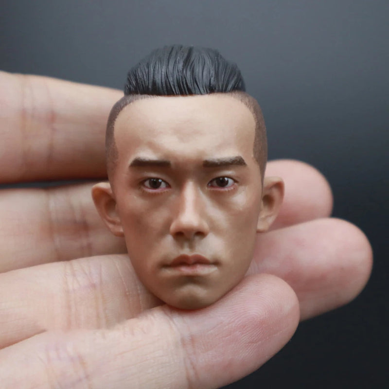 1/6 Scale Better Days Jackson Yee Head Carving Sculpt Model Toys Model