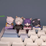 Love And Deepspace Keycap Mechanical Keyboard Cosplay Cartoon Decoration Gift Model