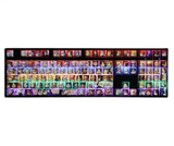 Anime Characters Ahegao Keycaps OEM PBT Backlit 108 Keys For Mechanical Keyboard Model
