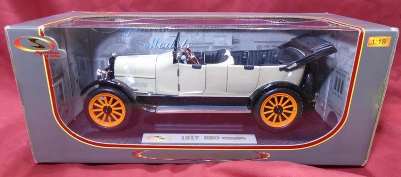 Signature Models 1917 REO Touring Car Grey 1:18 Scale #18105 Model