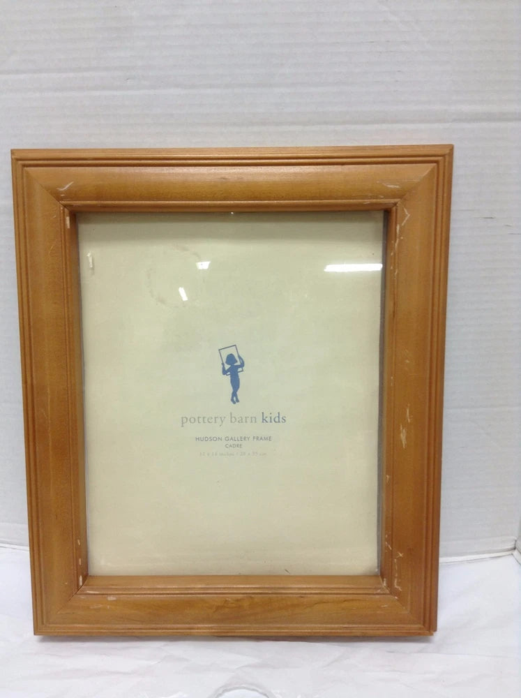 Pottery Barn Kids Hudson Gallery Picture Photo Frame wedding Baby 11X14 Honey Model