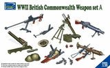 Riich Models RE30010 1/35 WWII British Commonwealth Weapon Set A Model