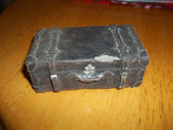 Steamer trunk display Resin figurine  Keypoint in Dallas Tx. distressed look Model