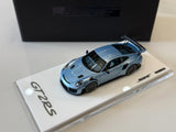 High Quality Resin SUHE 1/64 Porsche 911 GT2 RS Lce Blue Model Car Model
