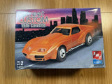 AMT ERTL 1976 Corvette Street Custom Built Assembled Model Kit 1/25 Scale Box Model