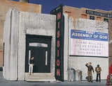 Downtown Deco 1034 HO Rescue Mission Building Kit Model