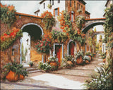 Needlework Crafts Embroidery DIY Counted Cross Stitch Kits - Profumi Di Paese Model