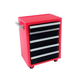 1/18 Garage Cabinet Miniature Drawer Cabinet Mechanic Tool Cart Model Model