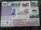 Photo 12x8 The Ebury Way Information Board at Batchworth Rickmansworth Thi c2021 Model