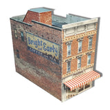 N Scale 1:160 Building Downtown Shop Cardstock Model Kit PRE CUT & SCORED DTS5N Model
