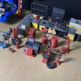 1/64 Scale Miniature Model Garage Tool Set Mechanic Diorama Decor Ornament Prop Model