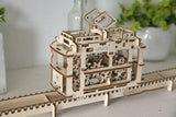 Details about  UGears Tram on Rails - Wooden Mechanical Model - 154 Pieces Model