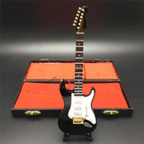 1/6 Scale Handmade 18CM Black Folk Electric Guitar Model For 12" Action Figure Model