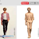 Painted 1/18 Casual Man Figurines Figures Miniatures Model For Cars Vehicles Model