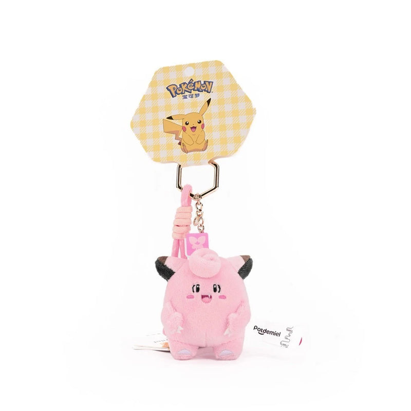 Clefairy 7CM Sweet Dreams Mini Plush Pendant Doll Figure Toy Keychain Model