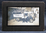 Board Mounted Antique Photograph Joseph Eppig Brewing Parade Patriotic Truck Model