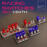 1:25-1:24 Scale Racing switches 5 piece set-Unpainted Model