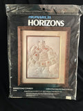 NEW~ MONARCH HORIZONS RHINESTONE COWBOY CR 60 CROSS STITCH KIT 11"X14" Model