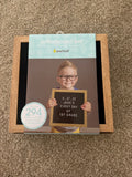 Pearhead LETTERBOARD SET For Photos Announcement Wood Frame 294 Letters Numbers Model