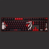 Chainsaw Man Anime Keycaps Set PBT Cherry MX for Mechanical Keyboard 108 Key HOT Model