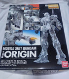 Bandai MG 1/100 RX-78-02 Gundam The Origin Mechanical Clear Ver. Model Kit Model