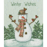 Bothy Threads counted cross stitch kit "Ol' Jack Frost", XX22, 15x18cm, DIY Model