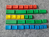 For Windows / Mac OS option Command 1u 1.25u 1.75u 2.25u RGBY Modifier Keycaps Model
