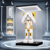 Acrylic Display Case for Collectibles with LED Light, Alternative Glass Display Model