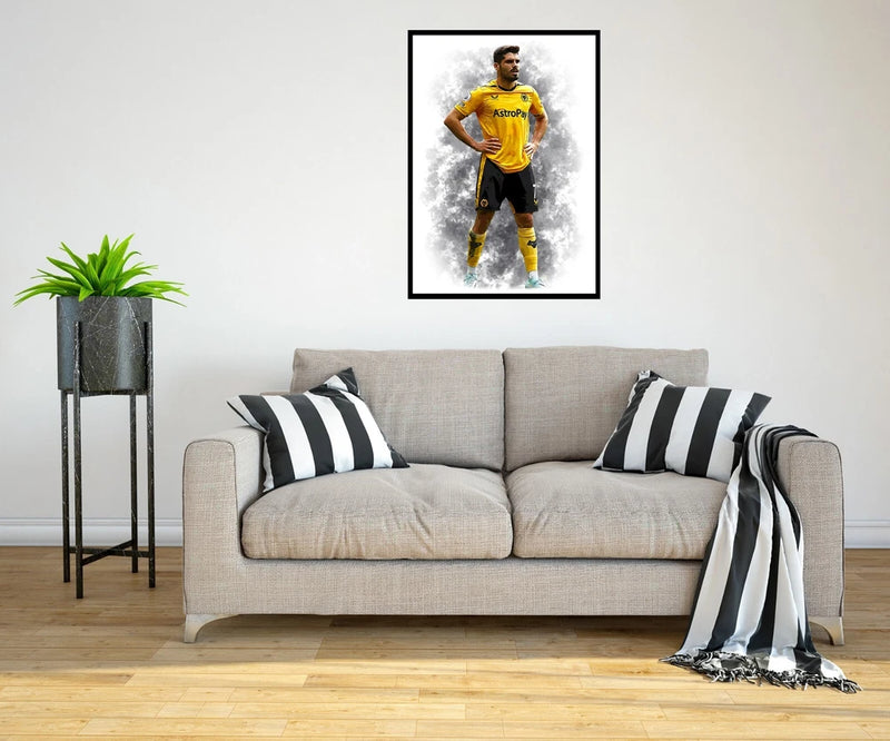 Pedro Neto 2022/23 Digital Art Print - (On Foamex Board or Photo Paper) Model
