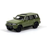 1:64 Nissan Patrol 1998 Y61 Alloy Model Car New Paudi Vehicle Gift Collectibles Model