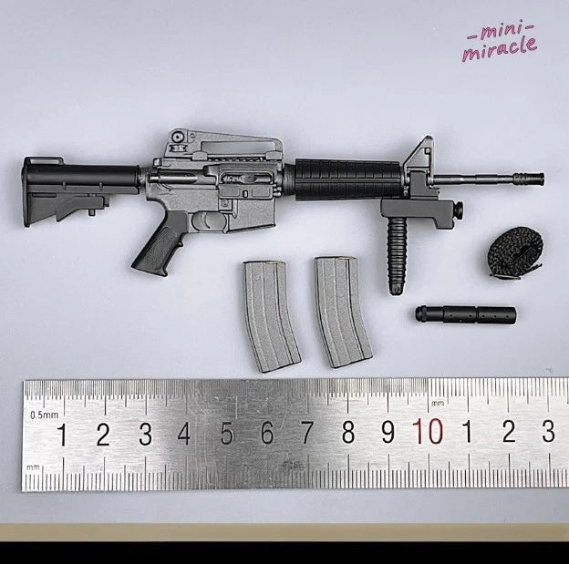 Marine Corps Female Soldier Gun Model 12" Action Figure 1/6 Scale Model