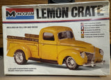 Sealed Monogram Lemon Crate Truck 1:24 Unassembled Model Kit Molded Yellow/Beige Model