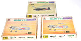 Rare Vintage Marusan 1/100 Raiden & Hayabusa Plastic Model Kit Set Japan 3pcs JP Model