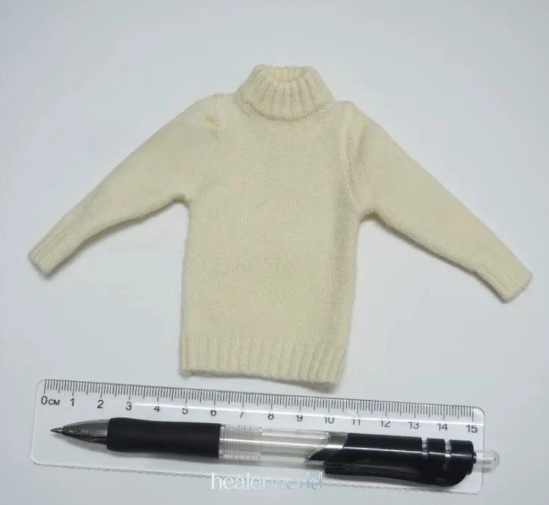 Male Pilot Warrior Sweater Model 1/6 Scale Fit for 12" Action Figure  Premium Model