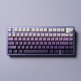 Cherry Profile Blank / Top / Side Print Gradual Purple PBT Dye Subs Keycap Set Model