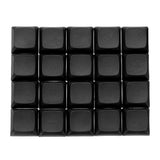 20Pcs PBT Keycap Set Mechanical Numeric Keypads for Keyboard, Black Model