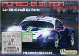 NUNU PN24049 1/24 Porsche 911 GTE LM 2018 Model Car Kit &NE24049 Detail Up Parts Model