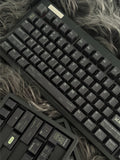 The Matrix Theme Black Cherry Profile All Dye Subs PBT Keycap Set Model