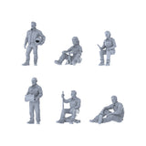 LYTR87582 1/87 Modern Auto Repair Technicians 6PCS Model