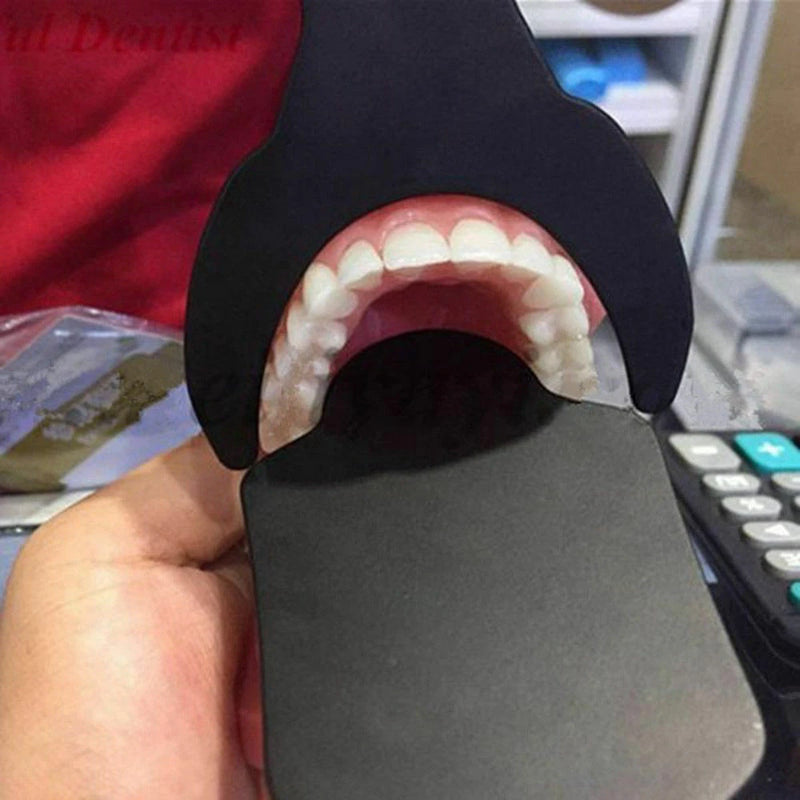 2x Dental Photo Contrast Black Background Board Palatal Photography Contraster Model