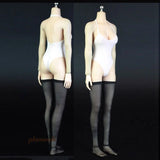 1Set White 1/6 Bikini Swimsuit Stockings Model Fit for 12" Action Figure Beach Model