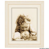 Vervaco Counted cross stitch kit Hello little angel of me, DIY Model