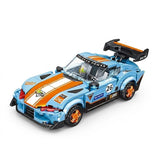 MOC Car Speed Champions Racing Car Building Block Model Kit Toy Gift 333 Pcs Model