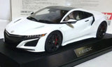 Honda NSX 130R 1/18 White Resin Model No opening mechanisms Used Model