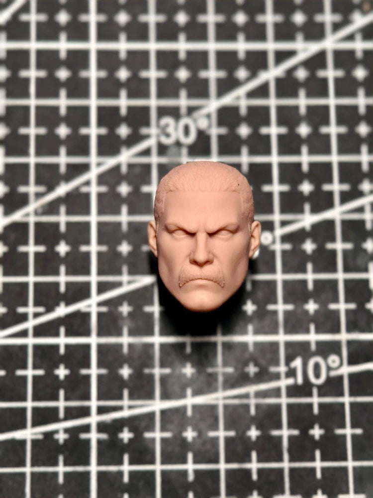 1/12 1/4 1/6 1/18 Unpainted Comics Thragg Young Head Carved Model Toys Model