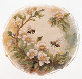 Cross Stitch Kit "Honey colors", size 9.4x9.4 in (24.0x24.0 cm) Model